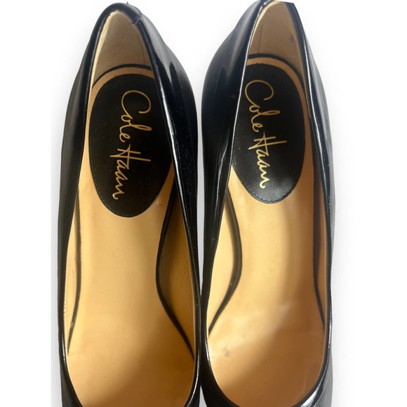 Cole Haan Nike Air Platform Pump Heels | Black | Womens 9.5 - Picture 12 of 13